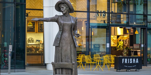 Emmeline Pankhurst statue