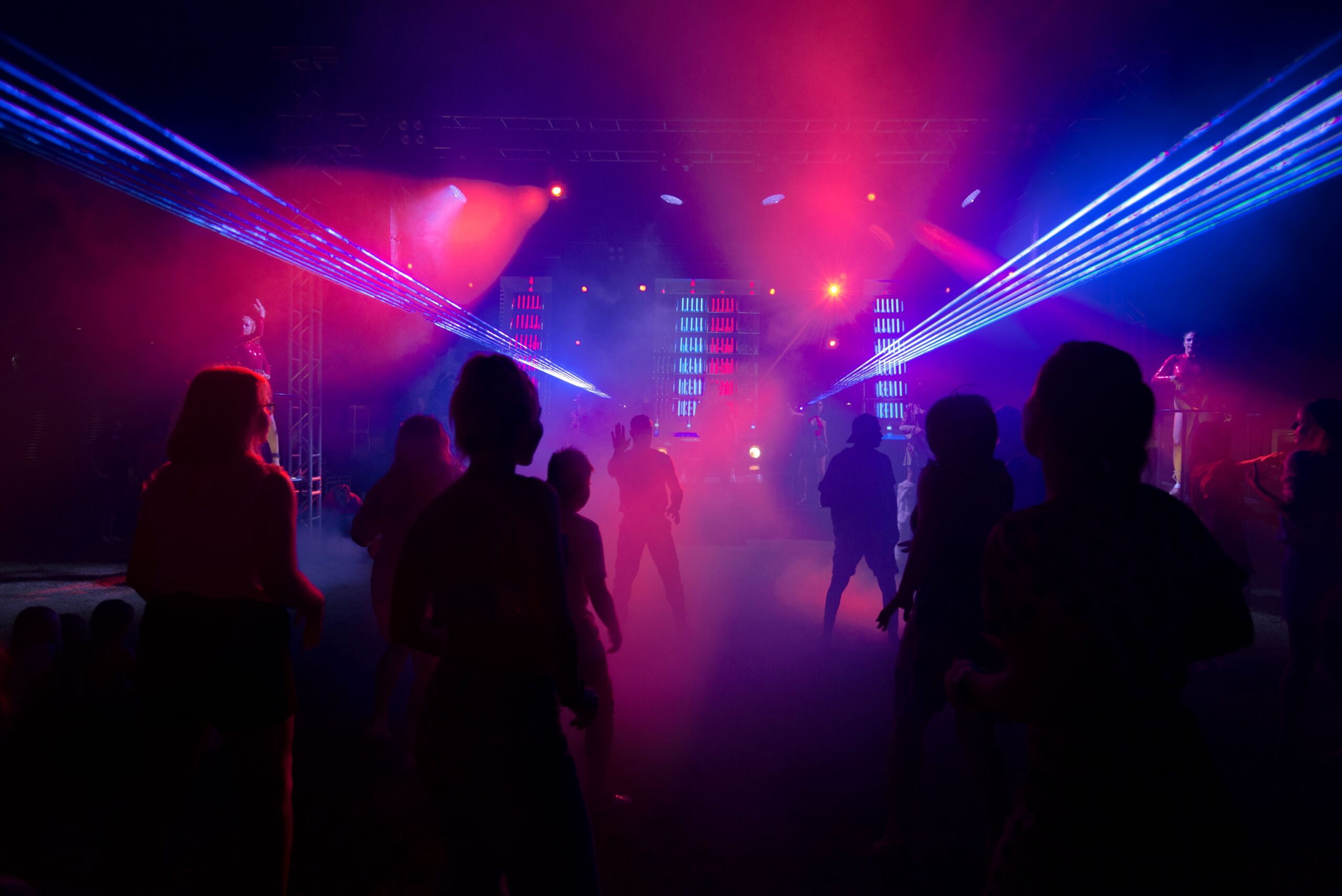 Laser tag activity